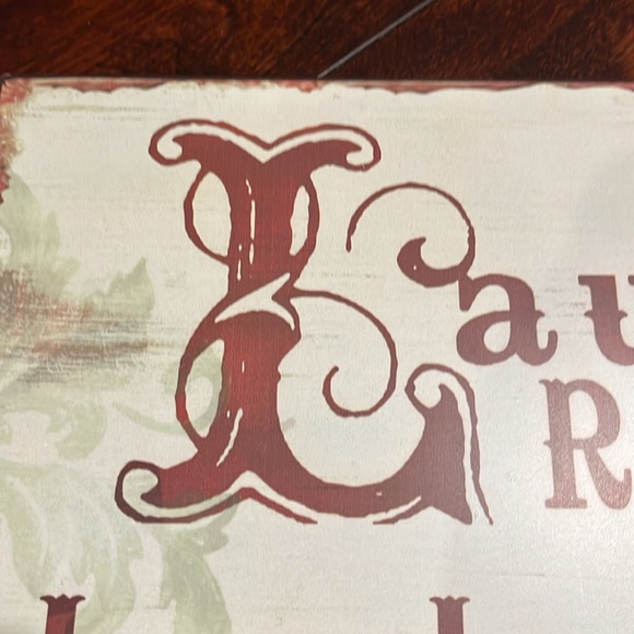 Metal laundry room sign - Picture 5 of 6